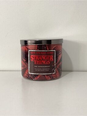 New Bath & Body Works STRANGER THINGS Demogorgon Candle